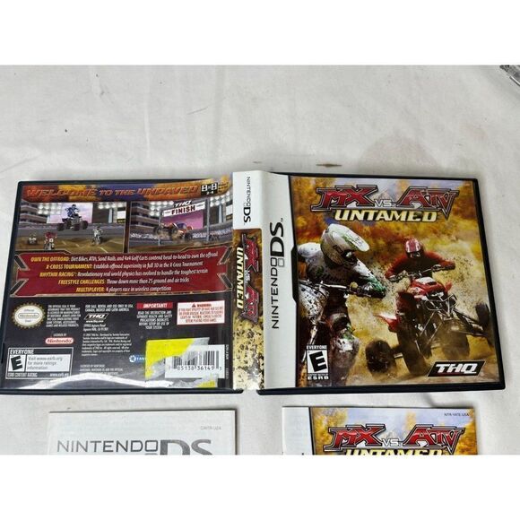 MX vs. ATV Untamed Nintendo DS DS Lite 3DS 2DS Game Complete Region Free - Picture 2 of 6